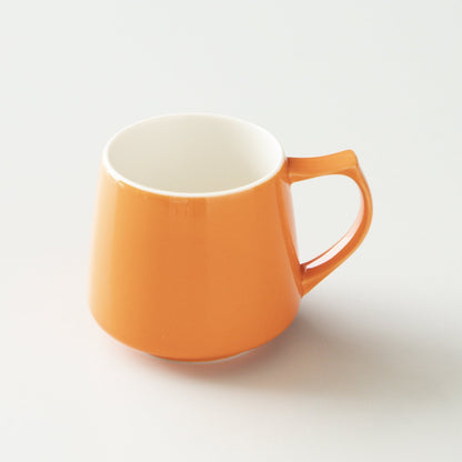 Orange mug on a white background #orange