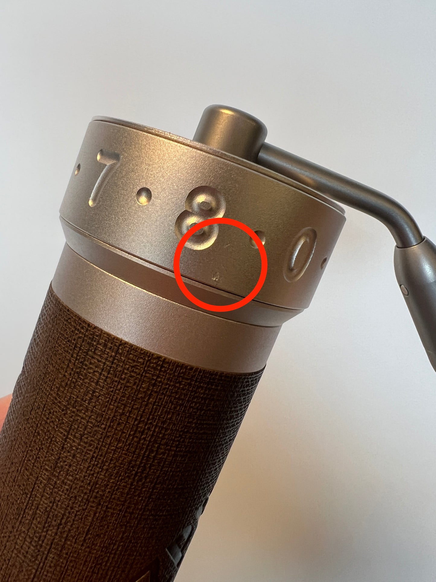 ZP6 Special Manual Grinder - Zilver (tweedekansje)