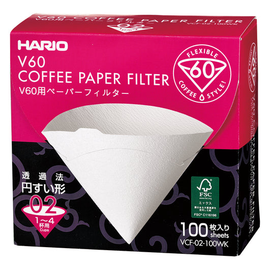 V60 Filters 100 stuks