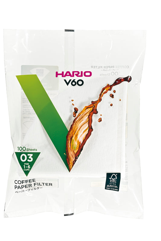 V60 Filters 100 stuks