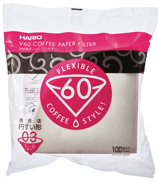 V60 Filters 100 stuks