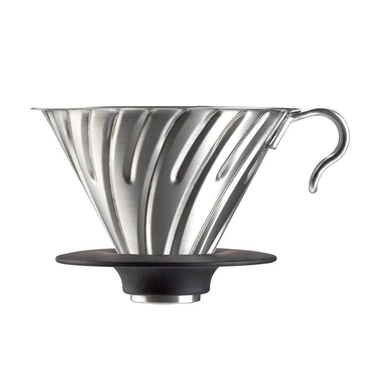 V60 metaal (roestvrij staal) dripper, 02 maat